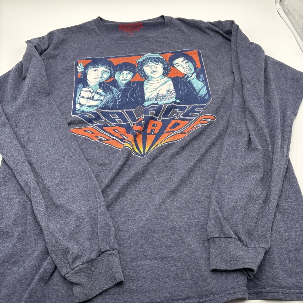 Stranger Things‎ Palace Arcade Tshirt Long Sleeves Size Mens Extra Large Netflix